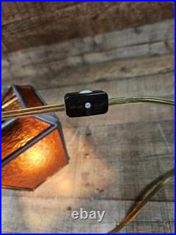 Vintage Sculptural Bavarian Swiss Mountain Climber Hanging Pendant Lamp c1970s