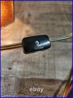 Vintage Sculptural Bavarian Swiss Mountain Climber Hanging Pendant Lamp c1970s