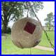Vintage Spaghetti Retro Swag Lamp MCM Hanging Spun Lucite Red Rock Candy 12