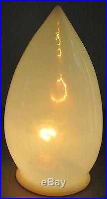 Vintage Straw Opalescent Stalactite Shade Electric Hanging Wall Table Lamp