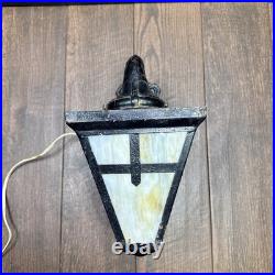 Vintage Style Wall Hanging Tiffany Light