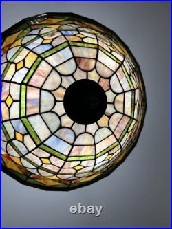 Vintage Stylish TIFFANY STYLE, HANGING LAMP- Read Description