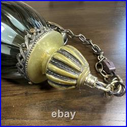 Vintage Swag Lamp Union Made In USA. Working! Approx 16 Long And 6 Wide Read