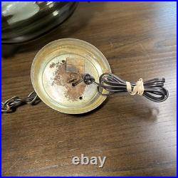 Vintage Swag Lamp Union Made In USA. Working! Approx 16 Long And 6 Wide Read