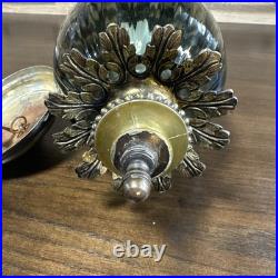 Vintage Swag Lamp Union Made In USA. Working! Approx 16 Long And 6 Wide Read