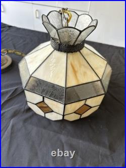 Vintage Tiffany Hanging Ceiling Lamp Light FREE SHIPPING