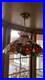 Vintage Tiffany-Style Stained Glass Hanging Lamp