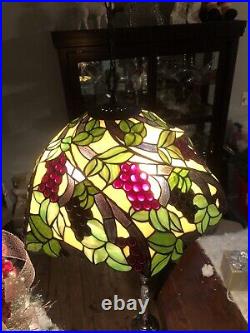 Vintage Tiffany Style Stained Glass Light Hanging Lamp Fruit Design 20