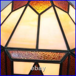 Vintage Traditional Slag Glass Chandelier Dining Hanging Lamp Large 18 Retro