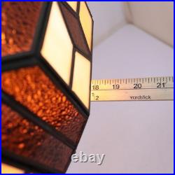 Vintage Traditional Slag Glass Chandelier Dining Hanging Lamp Large 18 Retro