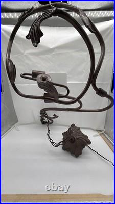 Vintage Victorian Decorative Glass Pendent Ceiling Light Fixture