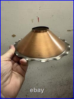 Vintage Western Wagon Wheel Hanging Lamp 24 In. Wide With5 Lights Great Cond