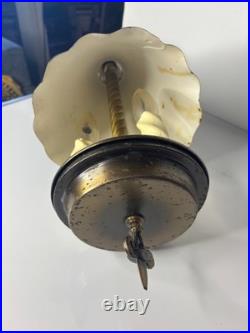 Vintage Witch Hat Cast Metal Light Fixture Hanging Lamp Tudor Gothic Mission Art