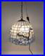 Vintage large Tiffany Style Stained Glass Duck Hanging Lamp 16 Diameter