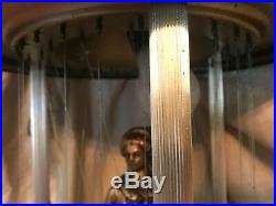 Vtg Eames Era MID Century Hanging 3 Goddess Oil Rain Hanging Lamp 36 Works