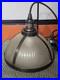 Vtg Industrial Light Pendant Lamp