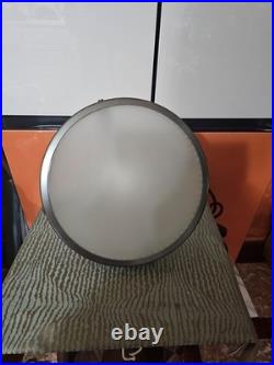 Vtg Industrial Light Pendant Lamp