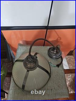 Vtg Industrial Light Pendant Lamp