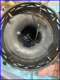 Vtg Large 18 Dia Mid Century Hanging SWAG LAMP Glass Falkenstein Grapes WORKS