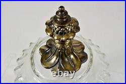 Vtg Mid Century / Hollywood Regency 3-Tier Glass Hanging Swag Lamp Light fixture Vtg Mid Century / Hollywood Regency 3-Tier Glass Hanging Swag Lamp Light fixture