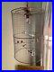 Vtg Mid Century MCM Hanging Swag Lamp Metal Cage With? Birds Shabby Chic Boho