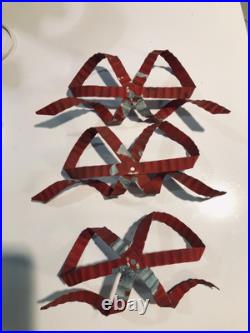 Vtg Toleware Hanging Lamp Chandelier Strawberries Italy